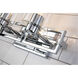 Estes 2 Light 15 inch PC Bath Light Wall Light in Polished Chrome